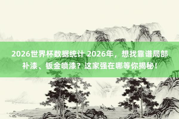 2026世界杯数据统计 2026年，想找靠谱局部补漆、钣金喷漆？这家强在哪等你揭秘！